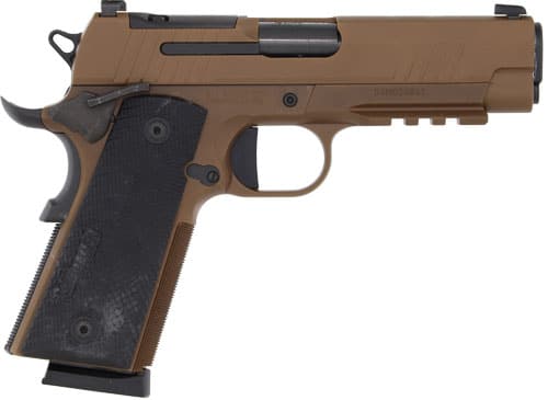 SIG 1911 XCARRY 45ACP 4.25" - XRAY-3 OR (2)8RD G10 COYOTE