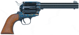 EAA BOUNTY HUNTER 45LC 7.5" - FS CASE COLORED/BLUED WOOD