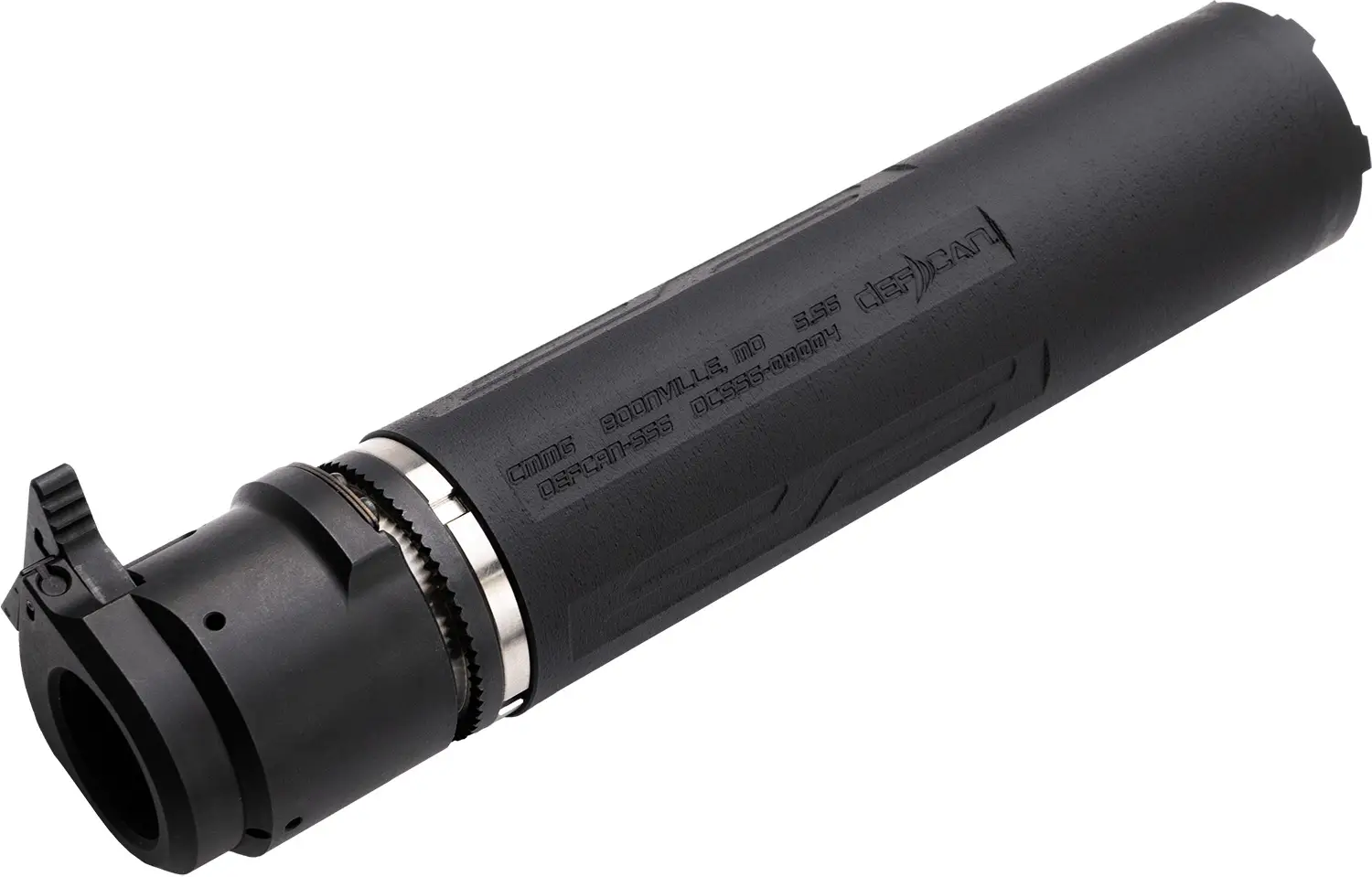 CMMG 55CA42D DefCan 2 5.56x45mm, 7.8" L Black Steel, 1/2"-28 tpi Zeroed SVD Muzzle Brake