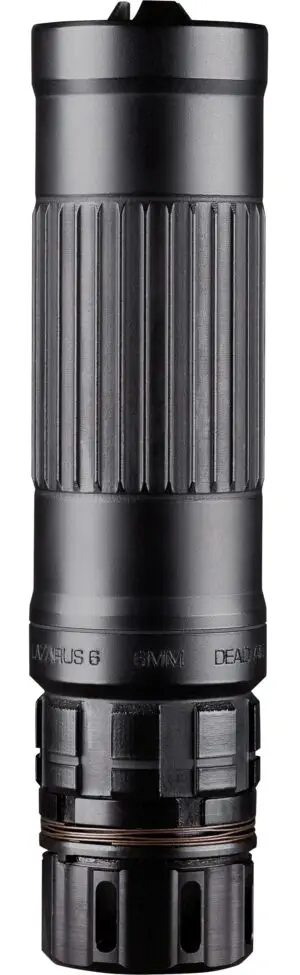 DEAD AIR ARMAMENT LAZARUS6 KM 5.56/6MM SLNCR BLK