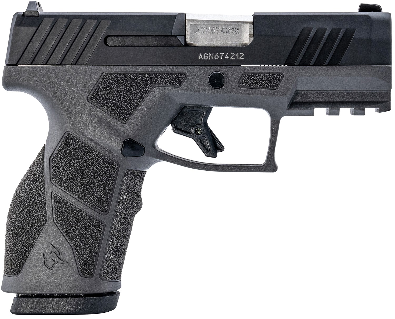 Taurus 1-GX2931G GX2 9mm 13+1 3.37" Matte Stainless Steel Barrel, Matte Black Serrated Stainless Steel Slide, Gray Polymer Frame w/Picatinny Rail, Polymer Grip