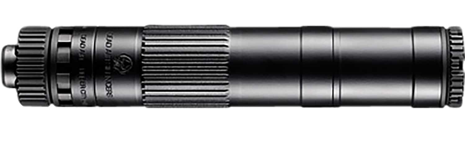 Dead Air MOJAVE9 Mojave 9 Modular 9mm 1.41" Black Aluminum/Stainless Steel/Titanium 1/2"x28