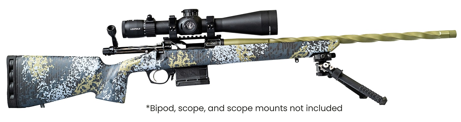 Horizon Firearms RF008S122216C13 Venatic 2023 6.5 PRC 22" Spiral Fluted Threaded Barrel, Drilled & Tapped Receiver, Iota EKO X Carbon Fiber Stock