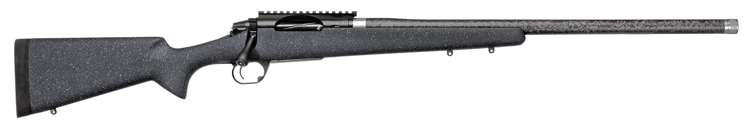 Proof Research 137659 Elevation 2.0 7mm PRC 22" 3+1 Carbon Fiber Match Grade Threaded Barrel, Picatinny Rail Receiver, Black Granite Fixed Carbon Fiber Stock, Right Hand