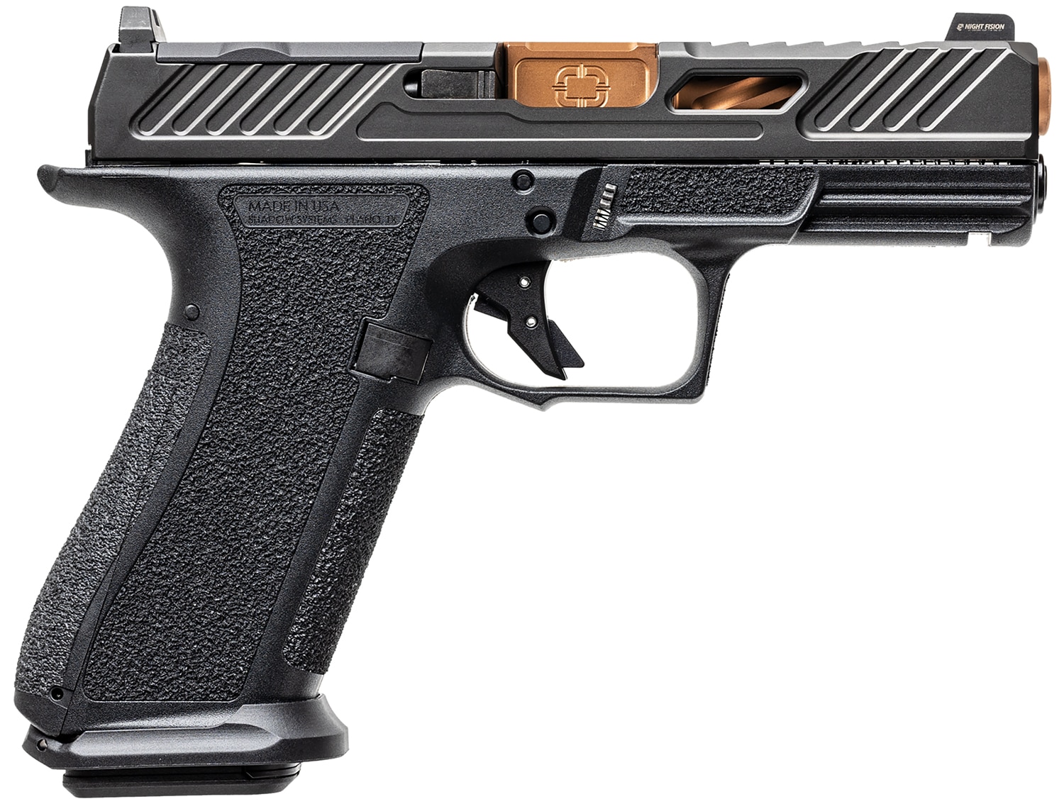 SHADOW SS-3011 XR920 9MM ELT BLK/BRNZ