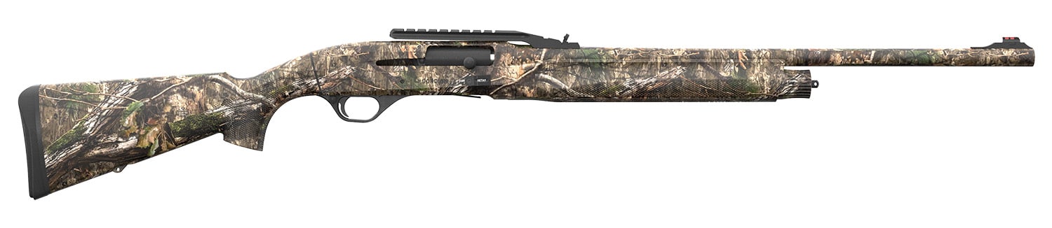 Retay USA GOR20SLDNA24 Gordion Slug 20 Gauge 3" 4+1 24" Vent Rib Barrel Aluminum Receiver Fixed w/Pistol Grip Synthetic Stock