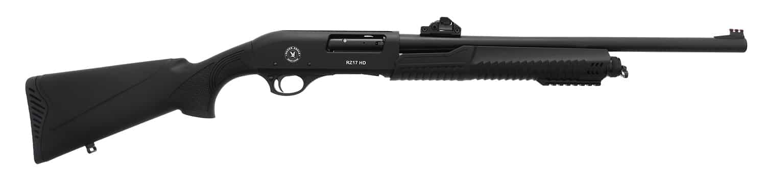 Silver Eagle Arms RZ17HD RZ17 Home Defense 12 Gauge Pump 3" 4+1 18.50" Chrome Lined Steel Black Vent Rib Barrel, MobilChoke, Black Steel Receiver, Fixed Black Synthetic Stock