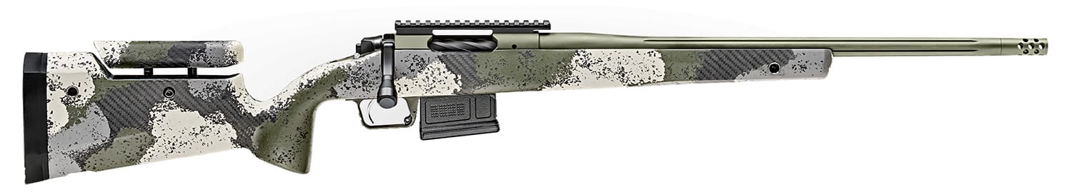 Springfield Armory BAW920308GA 2020 WayPoint 308 Win,7.62x51mm NATO 5+1 20" Evergreen Camo Hybrid Profile w/Adjustable Cheek Comb Stock Mil-Spec Green Cerakote Right Hand