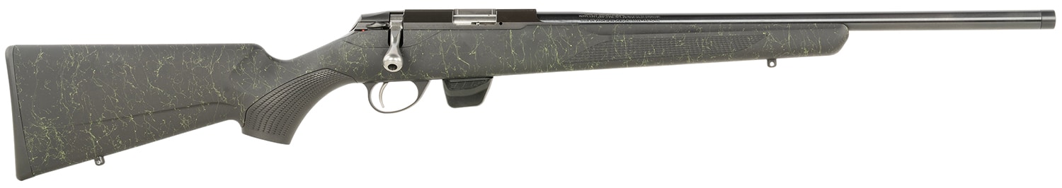 Tikka JRT1XRT309SB T1X Roughtech 17 HMR 10+1 16" Blued Threaded Barrel, Blued Drilled & Tapped Receiver, Emerald Roughtech Synthetic Stock, Right Hand