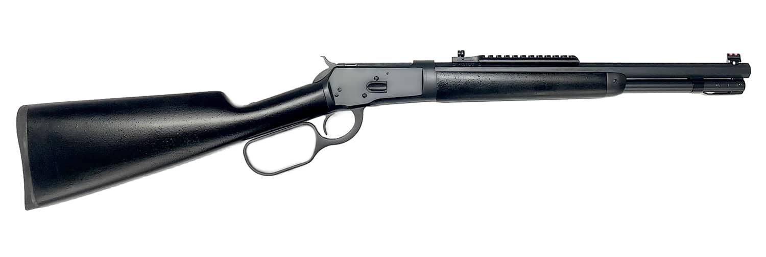 Taylors & Company 220094 1892 Alaskan Takedown Chiappa Full Size 357 Mag 7+1 16" Matte Blued Octagon Barrel, Blued Steel Receiver w/Integrated Rail Base, Black Textured Walnut Fixed Stock, Right Hand